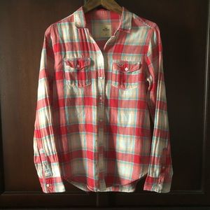 Hollister Plaid L/S Women’s Shirt (Medium)